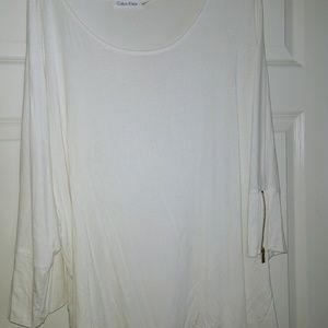 White Calvin Klein Shirt